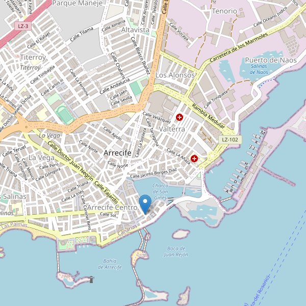 Mapa de mercados en Arrecife Thumbnail
