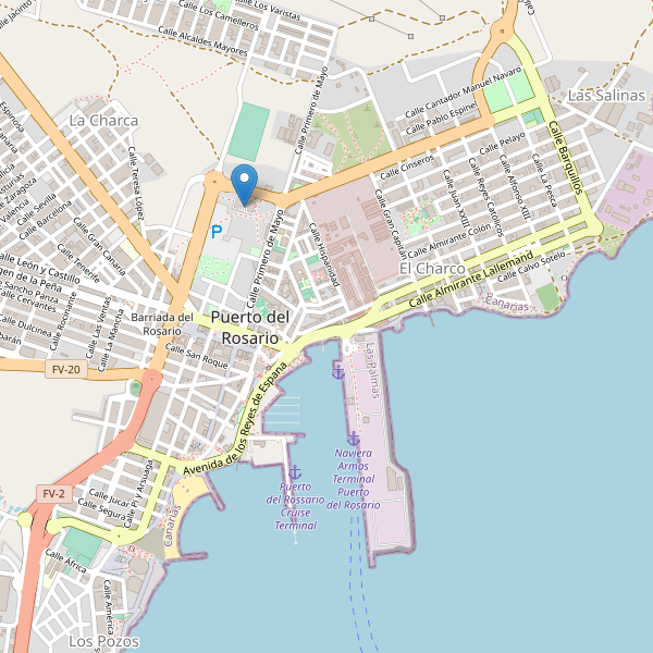 Mapa de mercados en Puerto del Rosario Thumbnail
