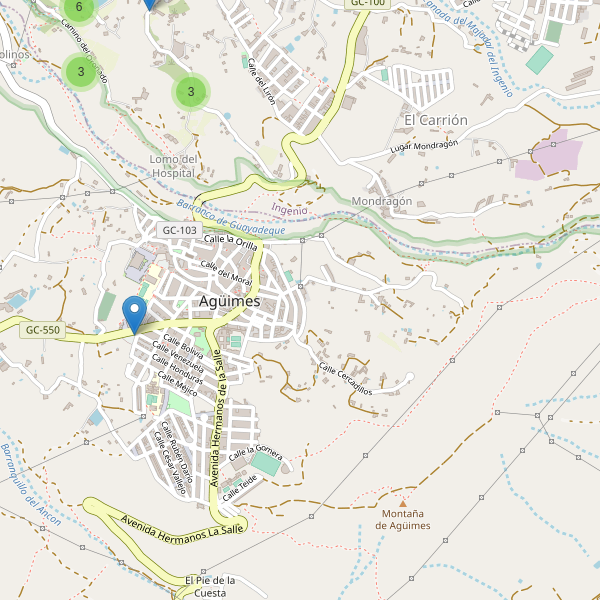 Mapa de monumentos en Agüimes Thumbnail