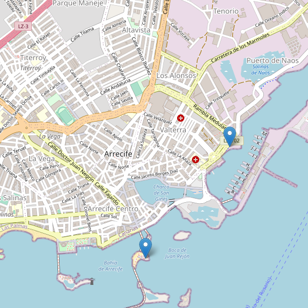 Mapa de monumentos en Arrecife Thumbnail