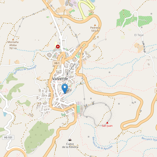 Mapa de monumentos en Valverde (TF) Thumbnail