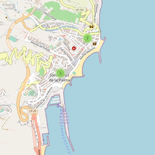 Thumbnail Mapa de museos en Santa Cruz de la Palma