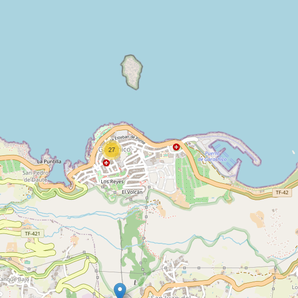 Thumbnail Mapa de restaurantes en Garachico