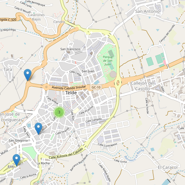 Thumbnail Mapa de restaurantes en Telde