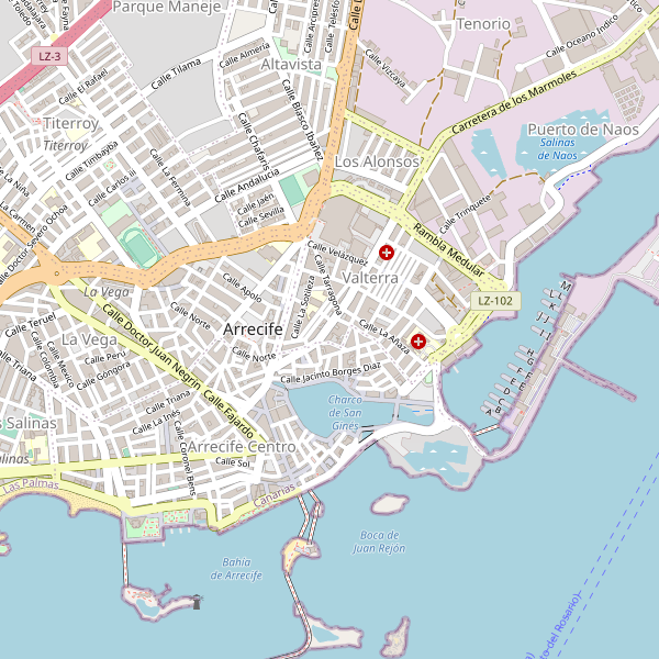 Mapa de sitios-arqueologicos en Arrecife Thumbnail