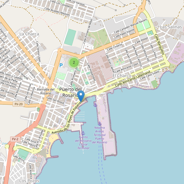 Mapa de taxi en Puerto del Rosario Thumbnail
