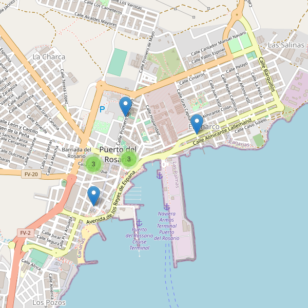 Mapa de telefonos en Puerto del Rosario Thumbnail