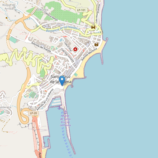 Mapa de telefonos en Santa Cruz de la Palma Thumbnail