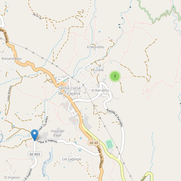 Mapa de vistas en Santa Lucía de Tirajana Thumbnail
