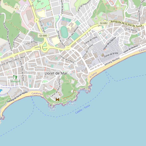 Thumbnail Mapa de Lloret de Mar