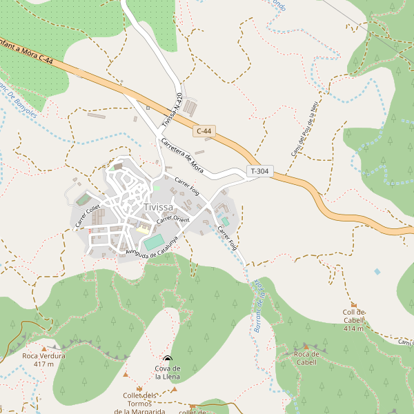 Mapa de gimnasios en Tivissa Thumbnail