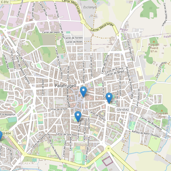 Mapa de aseos en Palafrugell Thumbnail