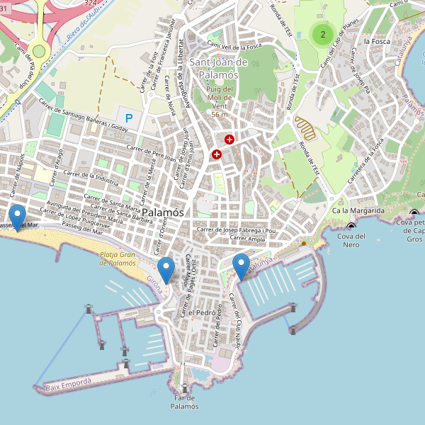 Mapa de aseos en Palamós Thumbnail