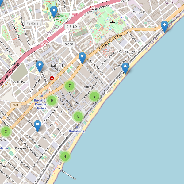 Mapa de bares en Badalona Thumbnail
