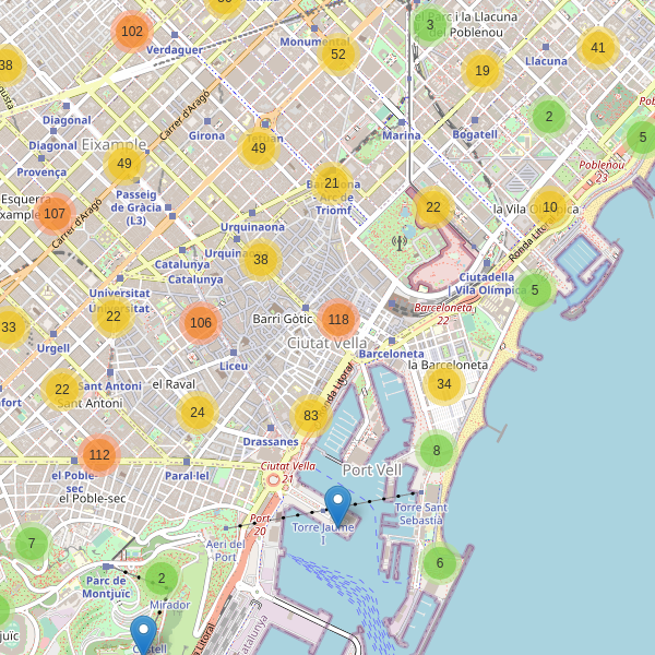 Mapa de bares en Barcelona Thumbnail