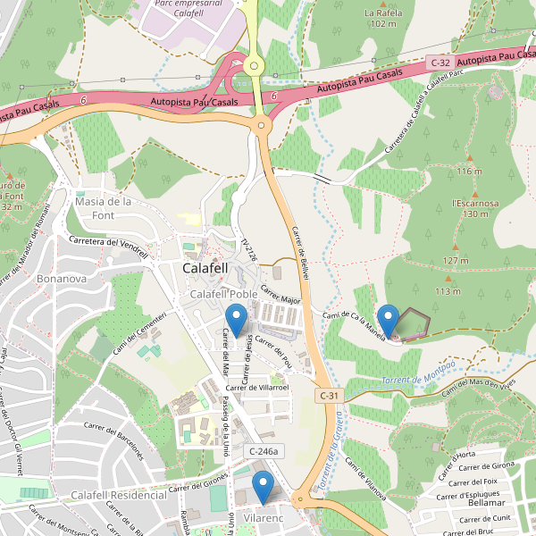 Mapa de bares en Calafell Thumbnail
