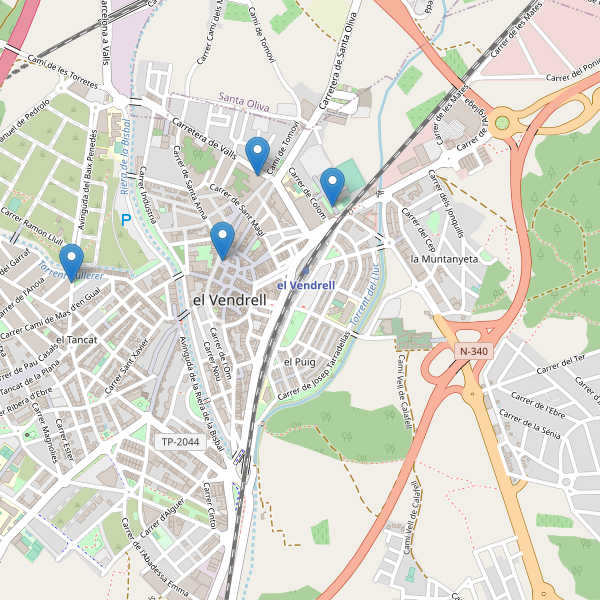 Mapa de bares en el Vendrell Thumbnail