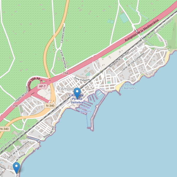 Mapa de bares en l'Ampolla Thumbnail