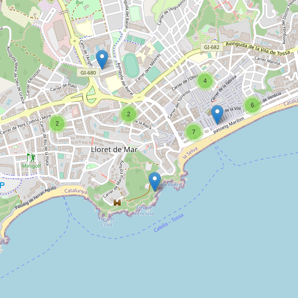 Mapa de bares en Lloret de Mar Thumbnail