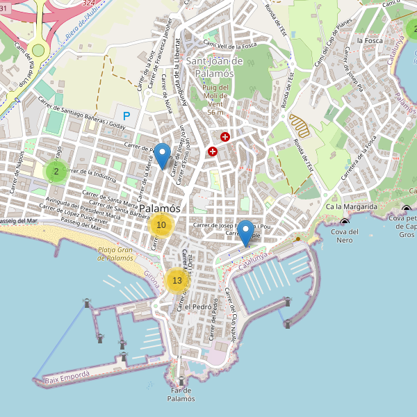 Mapa de bares en Palamós Thumbnail