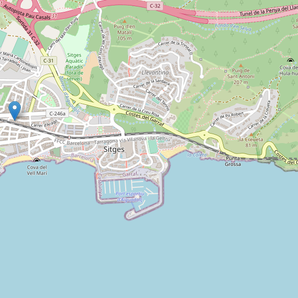 Mapa de bares en Sitges Thumbnail