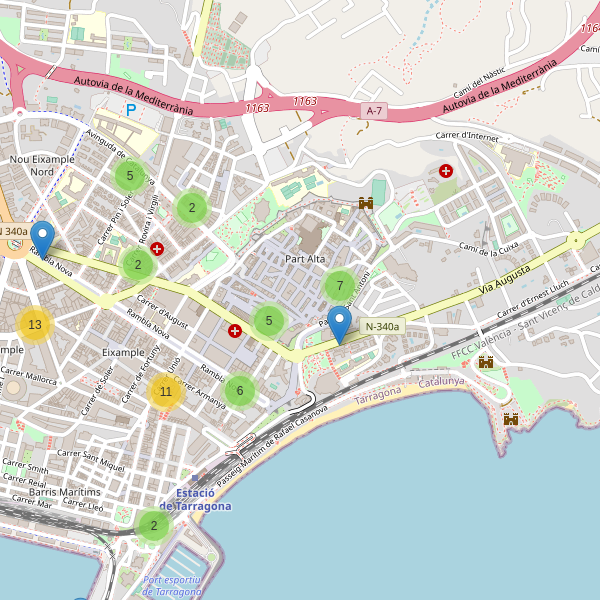 Mapa de bares en Tarragona Thumbnail