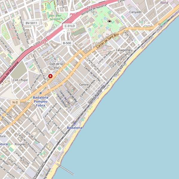 Thumbnail Mapa de cines en Badalona