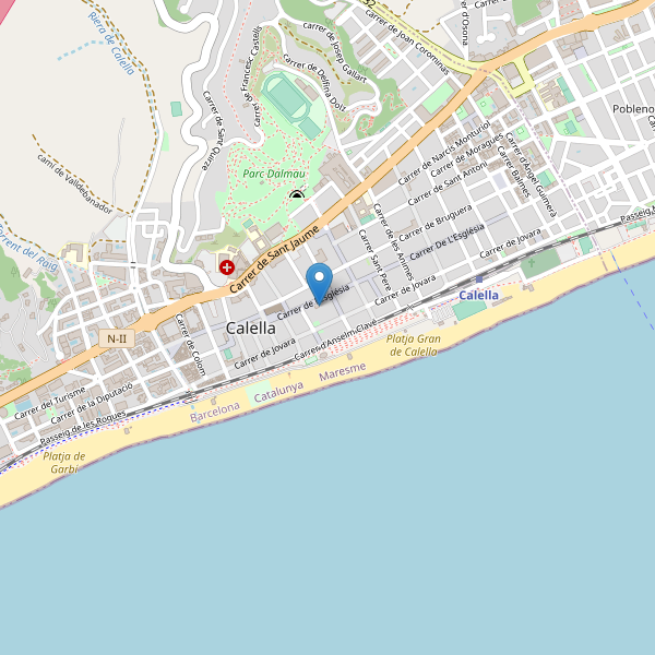Thumbnail Mapa de cines en Calella