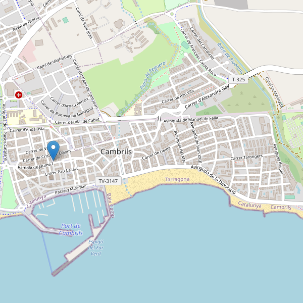 Thumbnail Mapa de cines en Cambrils (T)