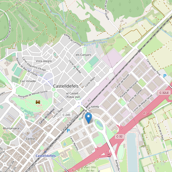 Thumbnail Mapa de cines en Castelldefels