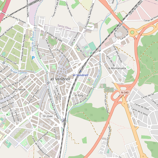 Thumbnail Mapa de cines en el Vendrell
