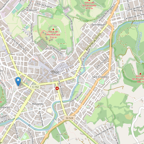 Thumbnail Mapa de cines en Olot