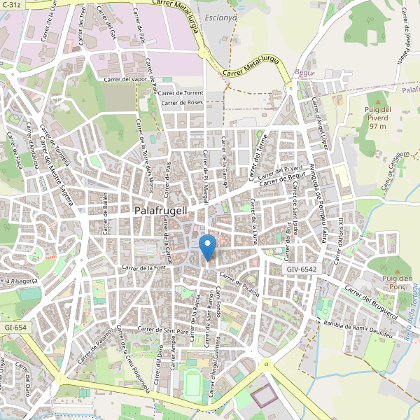 Thumbnail Mapa de cines en Palafrugell
