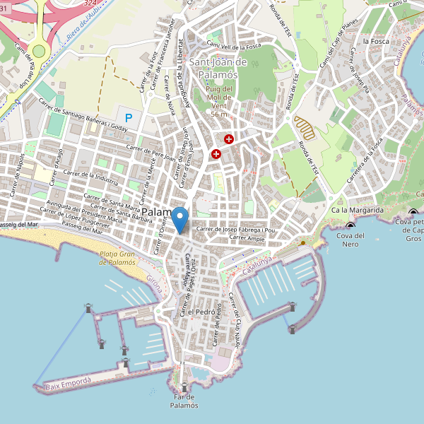 Thumbnail Mapa de cines en Palamós