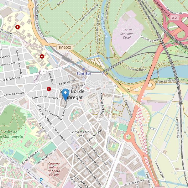 Thumbnail Mapa de cines en Sant Boi de Llobregat