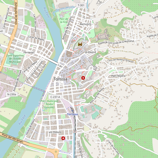 Thumbnail Mapa de cines en Tortosa