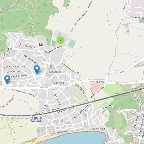 Mapa de escuelas en Altafulla Thumbnail