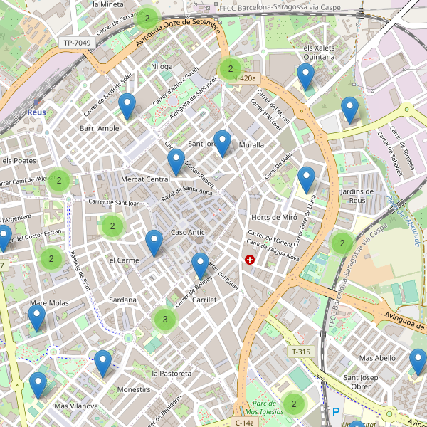 Mapa de escuelas en Reus Thumbnail