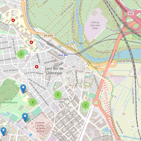 Mapa de escuelas en Sant Boi de Llobregat Thumbnail