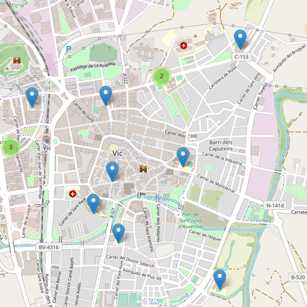Mapa de escuelas en Vic Thumbnail