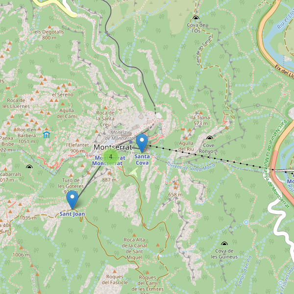 Mapa de estaciones en Montserrat (B) Thumbnail