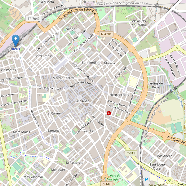 Mapa de estaciones en Reus Thumbnail
