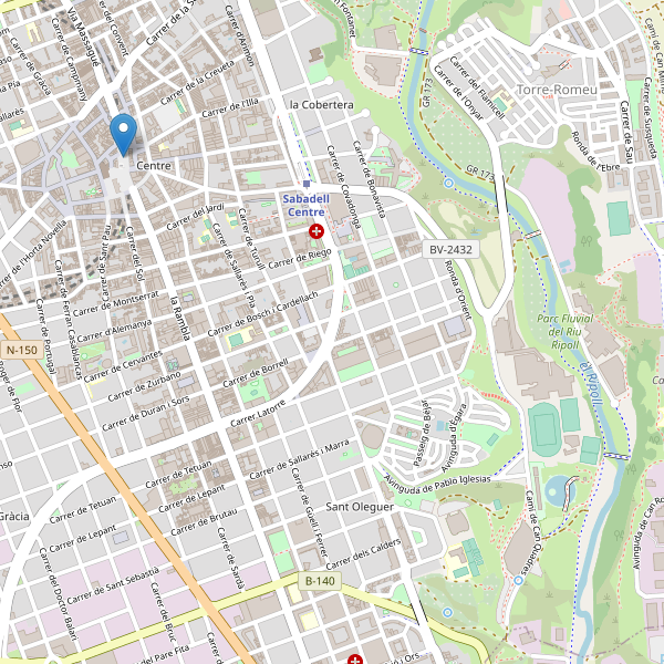 Mapa de estaciones en Sabadell Thumbnail