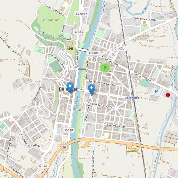 Thumbnail Mapa de farmacias en Balaguer