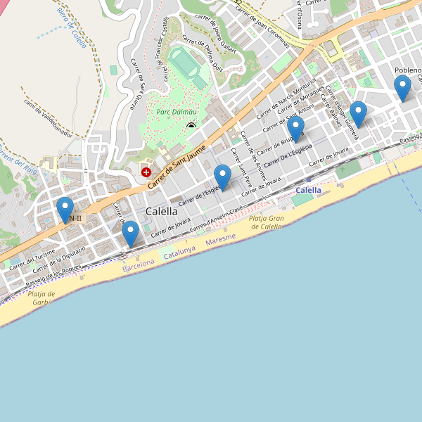 Thumbnail Mapa de farmacias en Calella