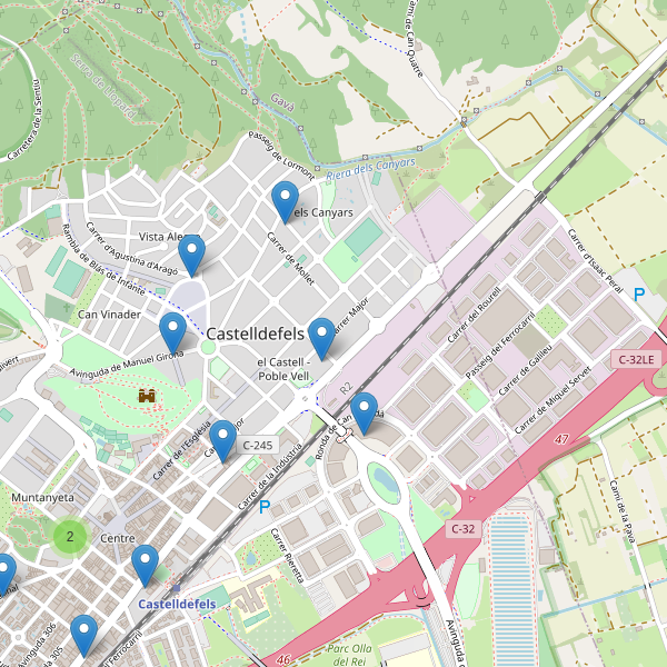 Thumbnail Mapa de farmacias en Castelldefels