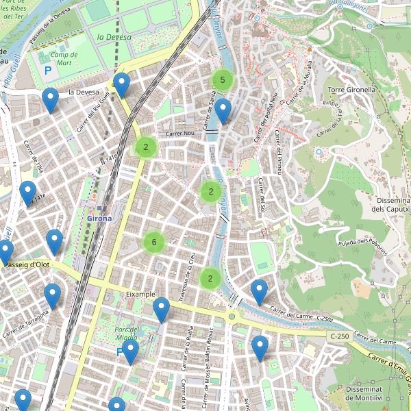 Thumbnail Mapa de farmacias en Girona
