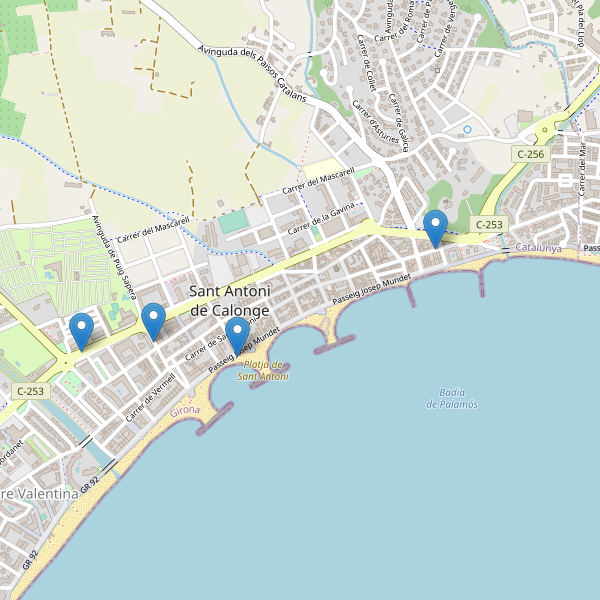 Thumbnail Mapa de farmacias en Sant Antoni de Calonge