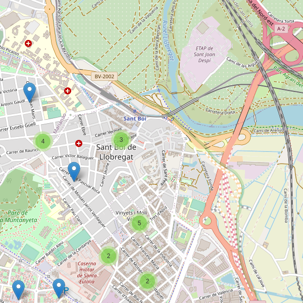 Thumbnail Mapa de farmacias en Sant Boi de Llobregat