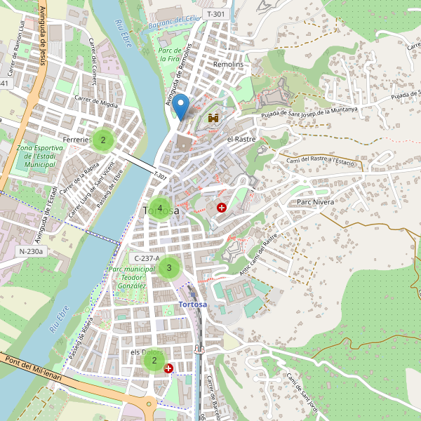 Thumbnail Mapa de farmacias en Tortosa
